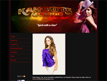 Tablet Screenshot of kahoots.com